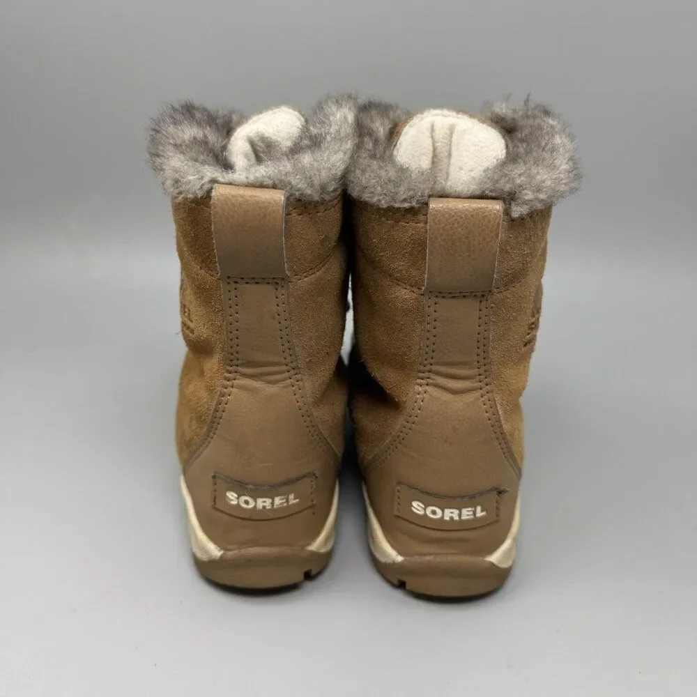 Sorel Kids' Whitney Short Waterproof Insulated Winter Boot Lace Youth Size 3